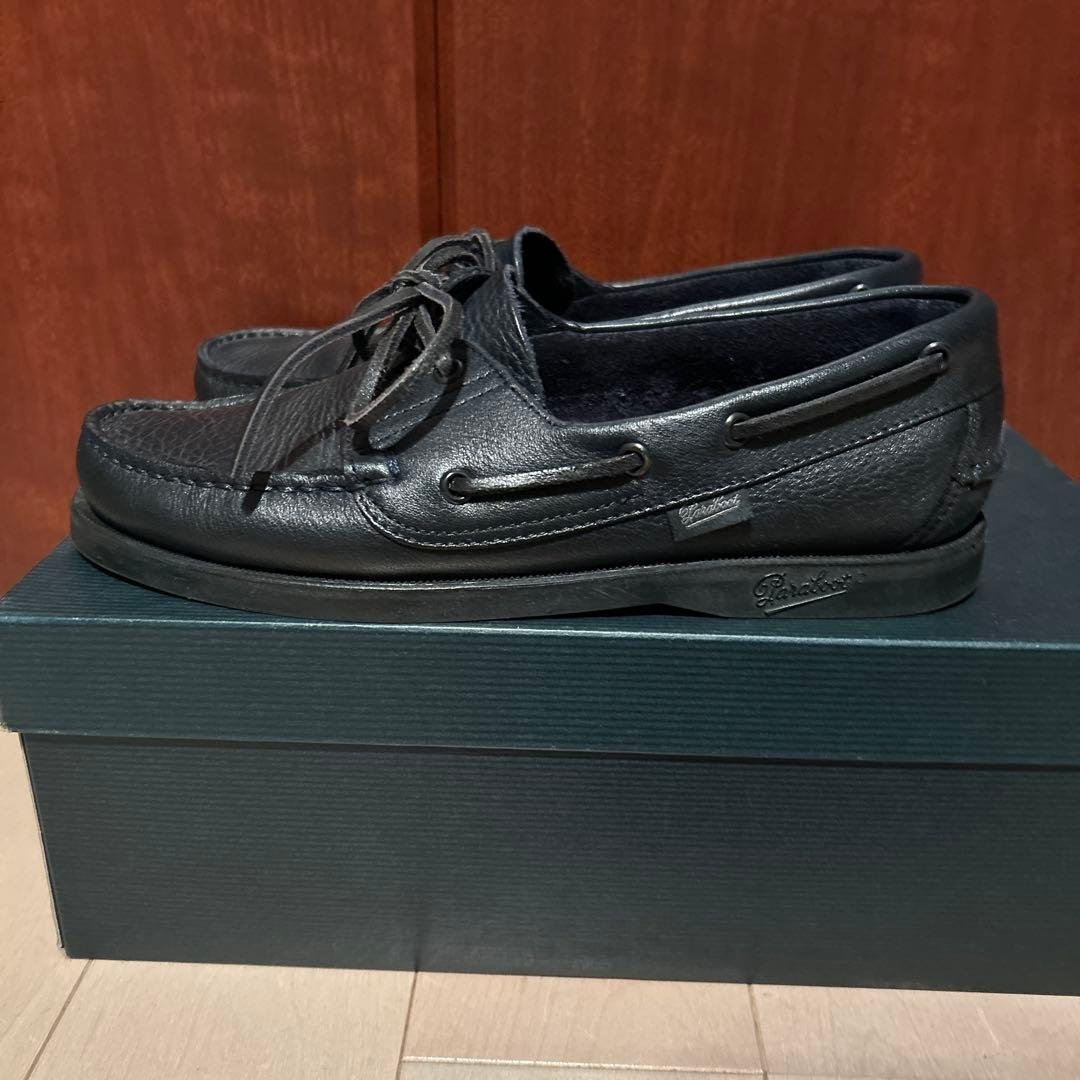 最終値下！パラブーツ　バース　ネイビー