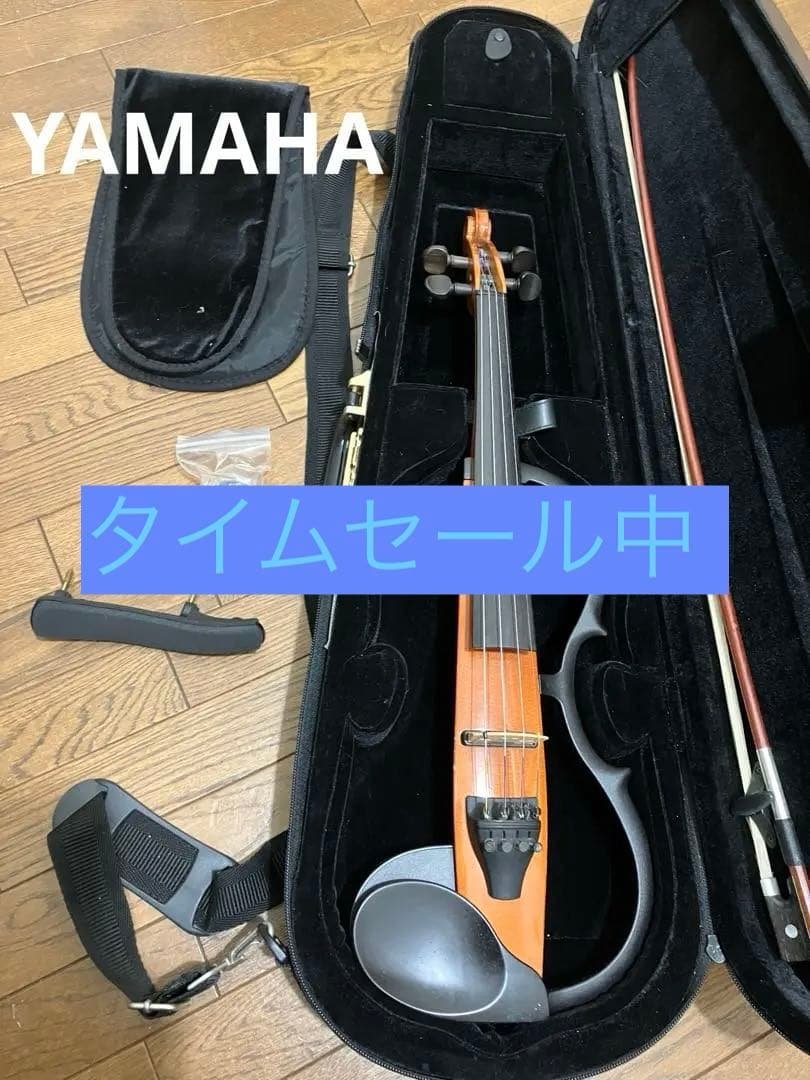 ヤマハサイレントバイオリンSV100 弓、ケース付