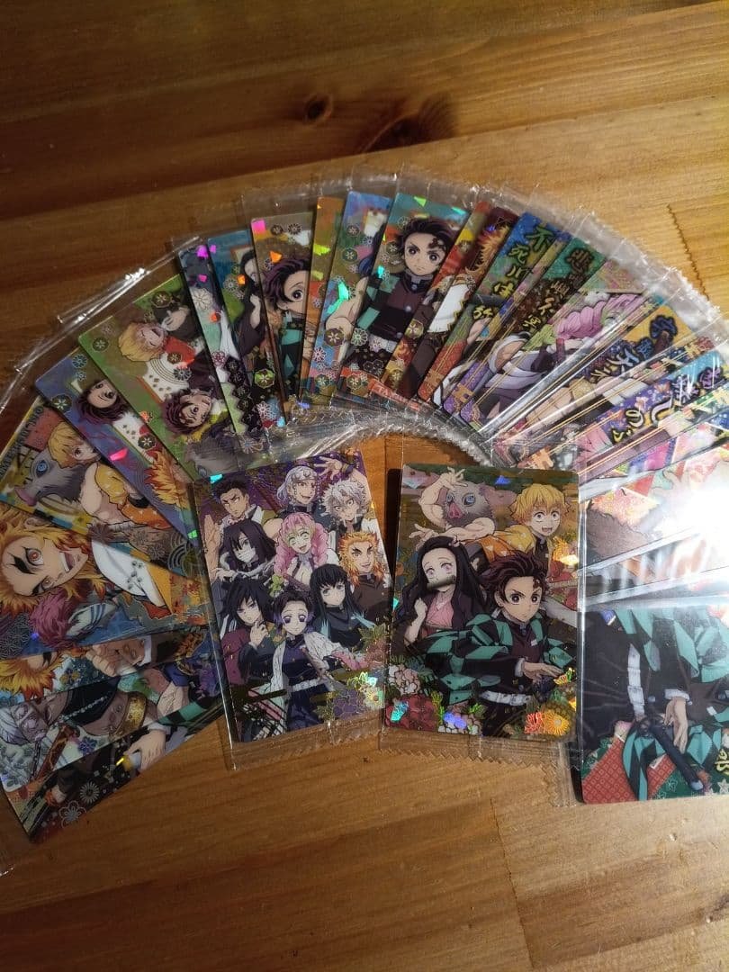 鬼滅の刃　ウエハース5 カード　未開封　コンプリート