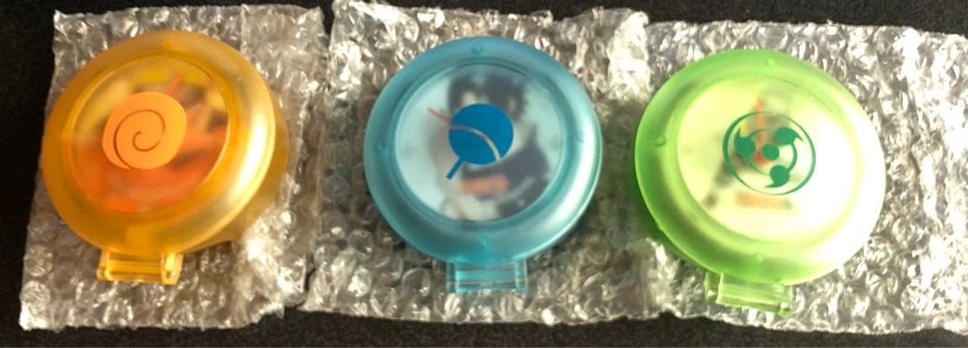 【希少】NARUTOナルト　トラベルクロック　時計　3種セット　非売品