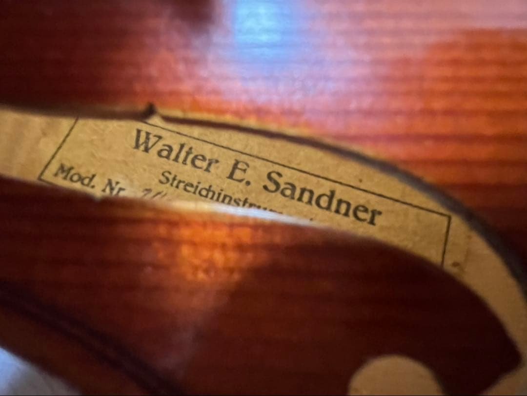 ドイツ製 WALTER E.SANDNER 1994年　3/4