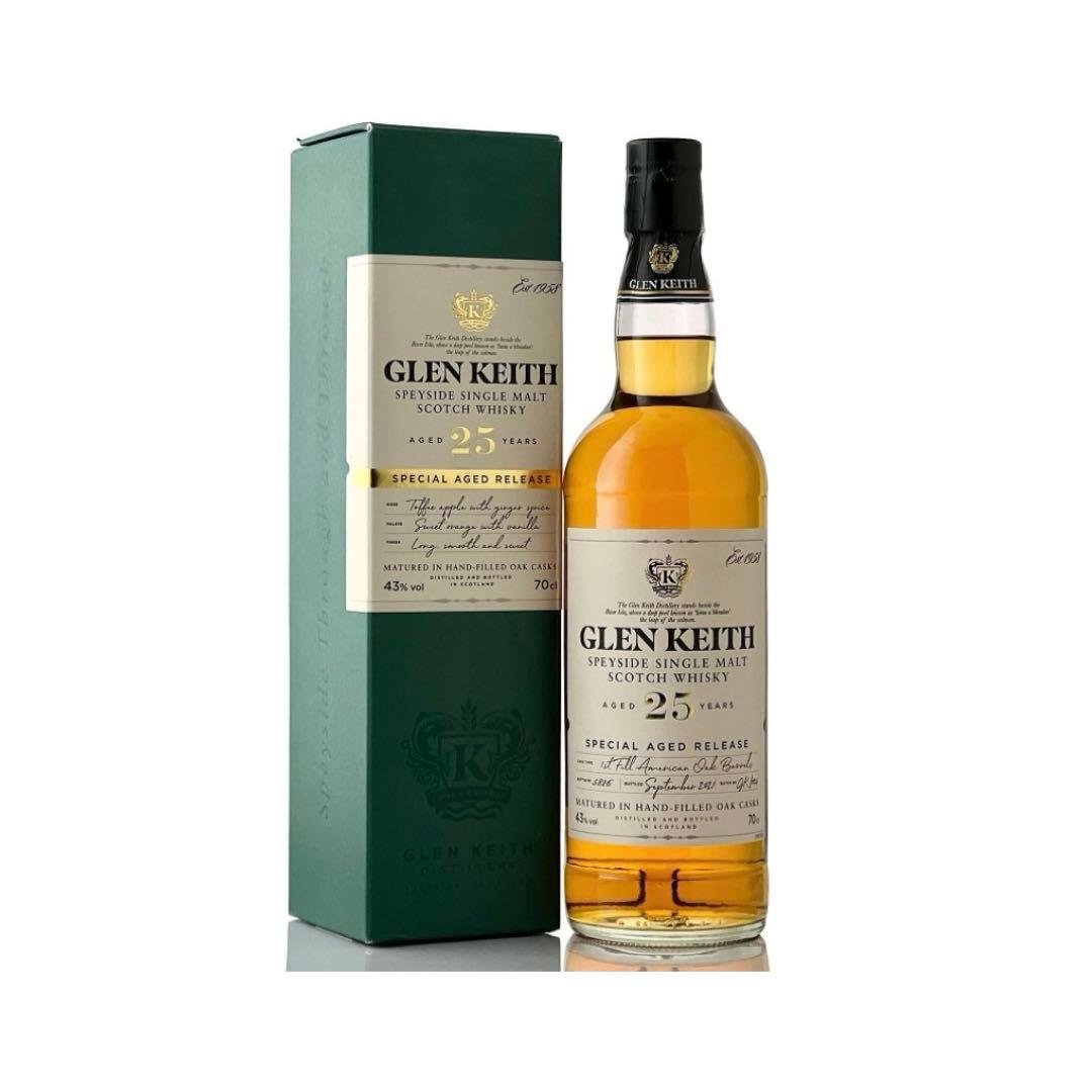 グレンキース 25年 正規品 43度 700ml