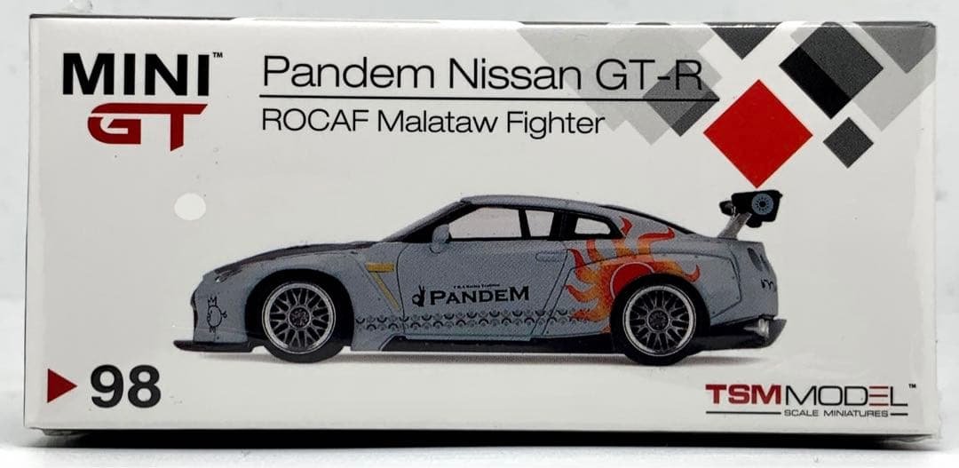 MINI GT パンデム 日産 GT-R ROCAF LHD 台湾限定 TSM