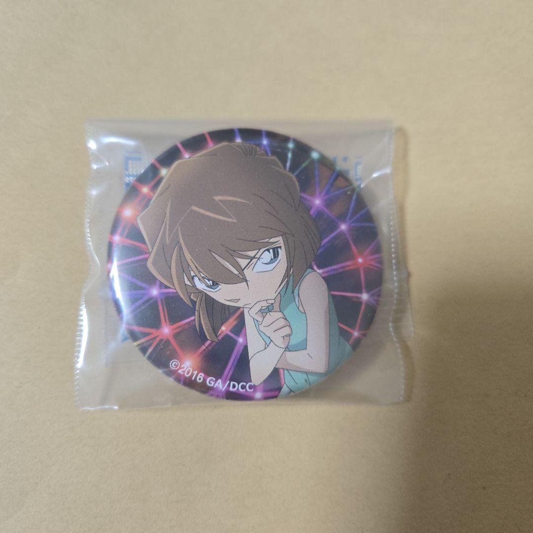 名探偵コナン 灰原 哀 缶バッジ 純黒の悪夢 ラフォーレ