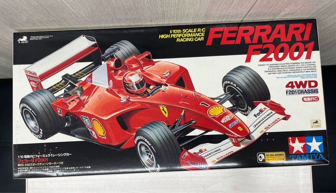 TAMIYA FERRARI F2001 F201シャーシ