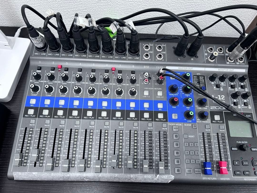 ZOOM livetrak-12(l-12)デジタルミキサー