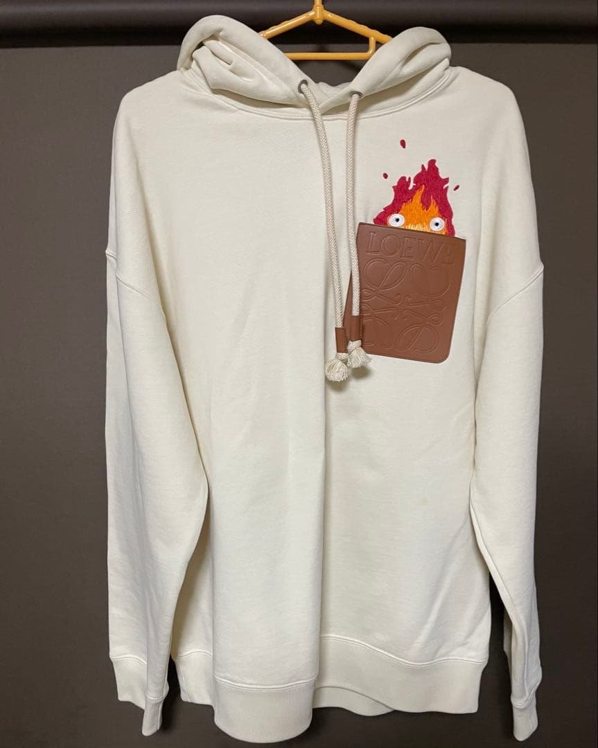 LOEWE×ジブリ ハウル コラボ カルシファーフーディー