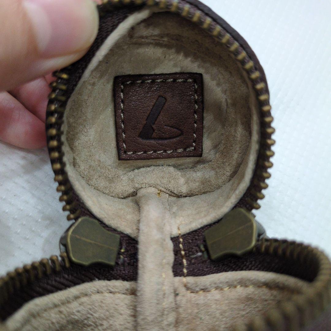 土屋鞄　ドラムペンケース ブラウン