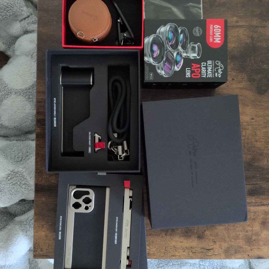 iPhoneアクセサリー iPhone Fotorgear Retro Photography Kit