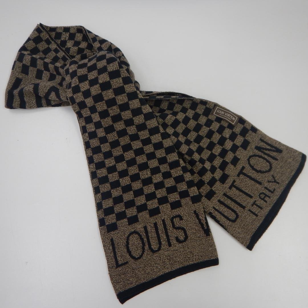 RAK　ダミエ　マフラー　ストール　ショール