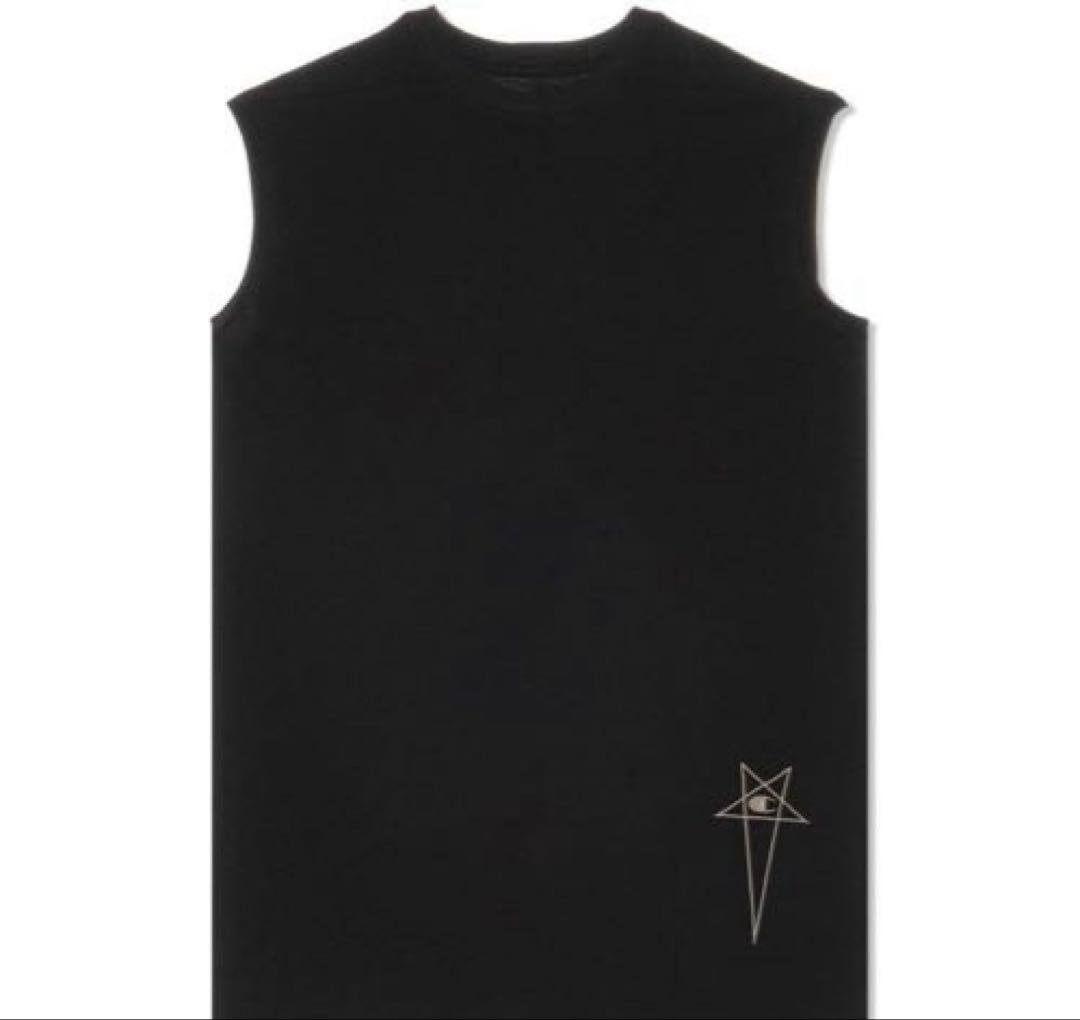 新品 Rick Owens×Champion TARP T ノースリーブ