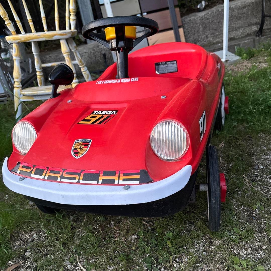 Porsche 911 子供用乗用車　昭和レトロ　ペダルカー