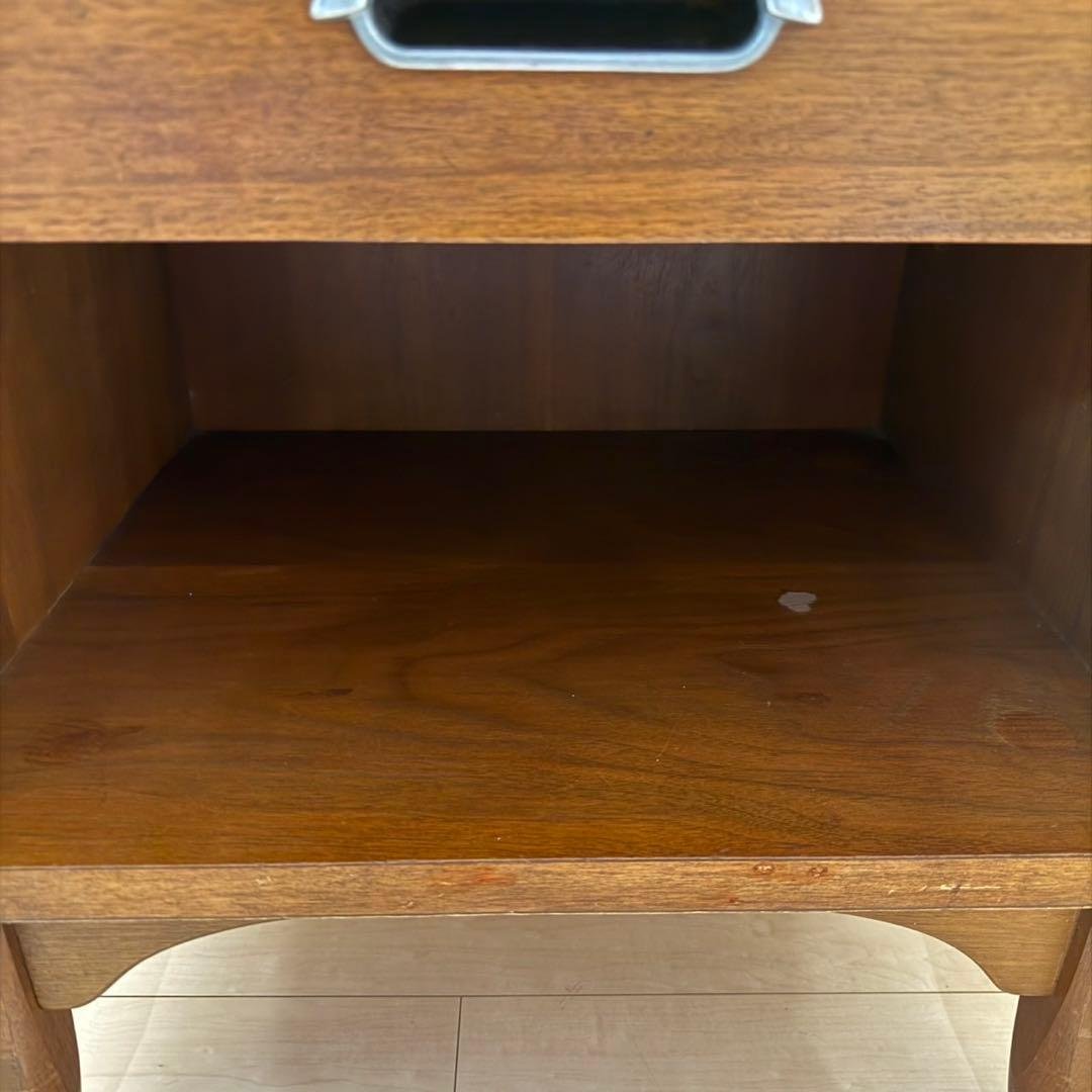 ドレクセル ヘリテイジ リシェル シンガー ナイトテーブル 米軍家具