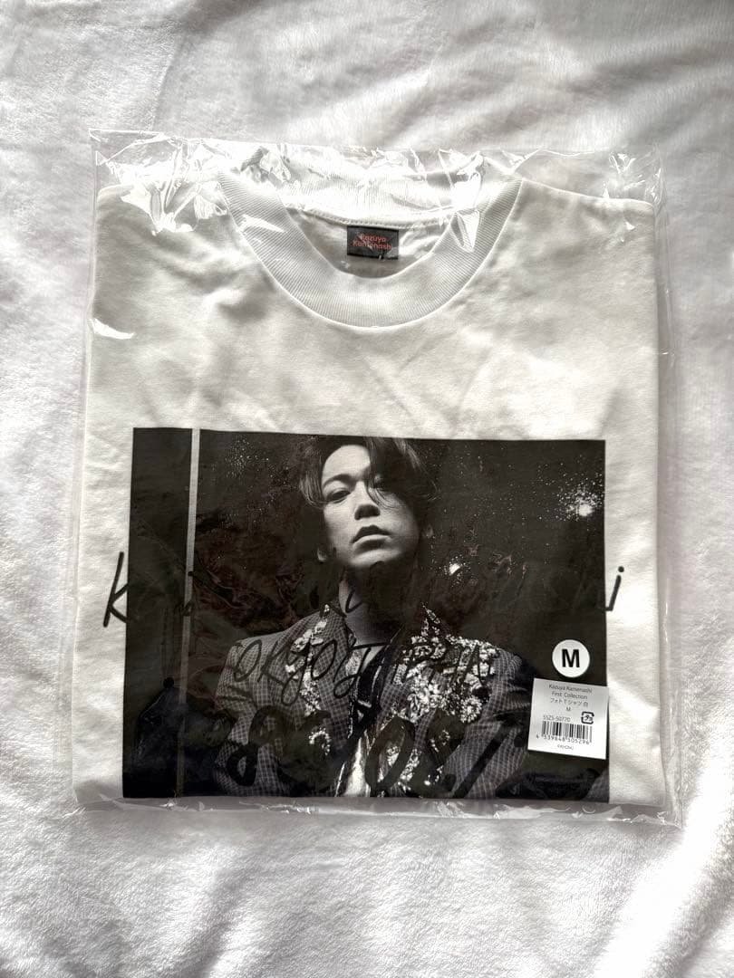 亀梨和也　First Collection フォトTシャツ　白　Mサイズ