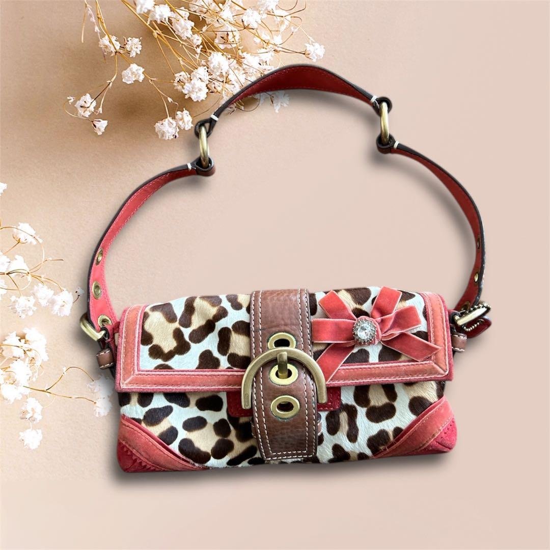 コーチ ハンドバッグ　リボン入手困難