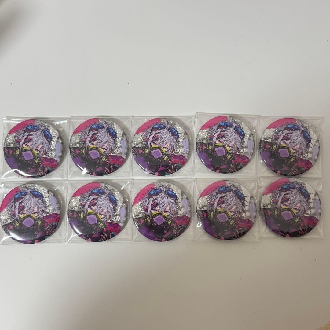 【Stun Mode】ランダムグリッター缶バッジ 不破湊