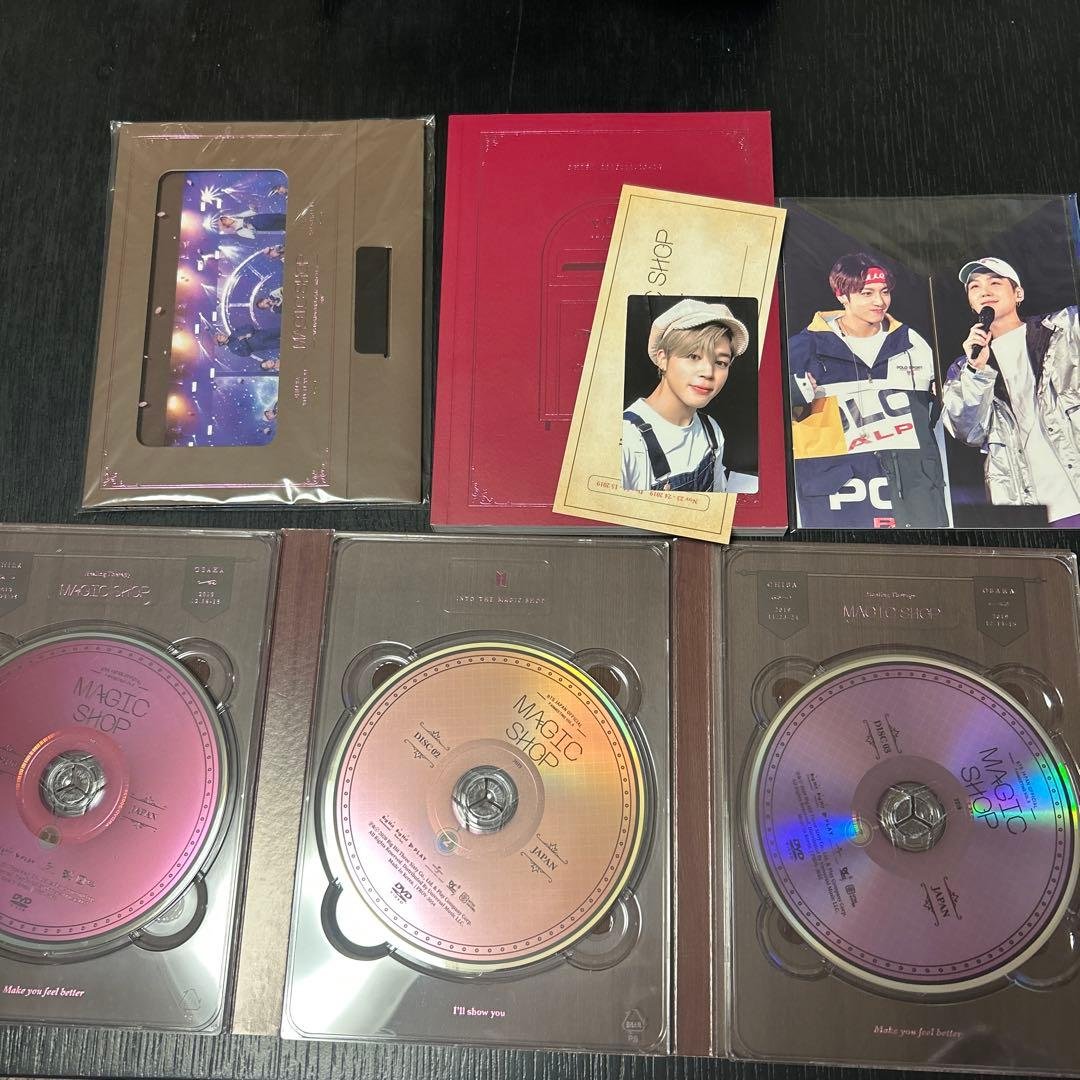 BTS MAGIC SHOP 日本公演 DVD ジミントレカ付き