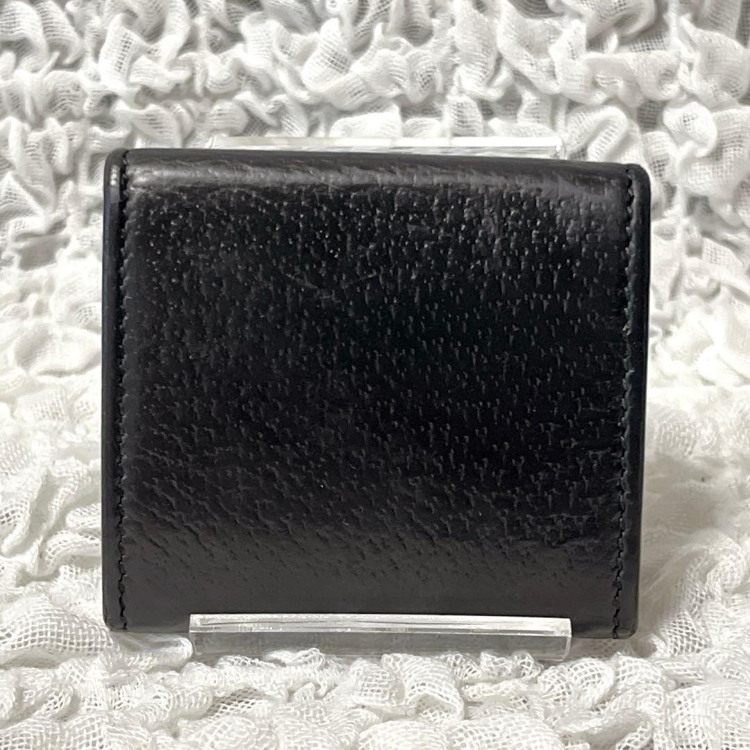 グッチ　GUCCI　GGマーモント　ケース　小銭入れ　レザー　黒　ブラック