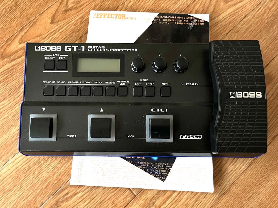 BOSS GT-1 教科書付《中古》