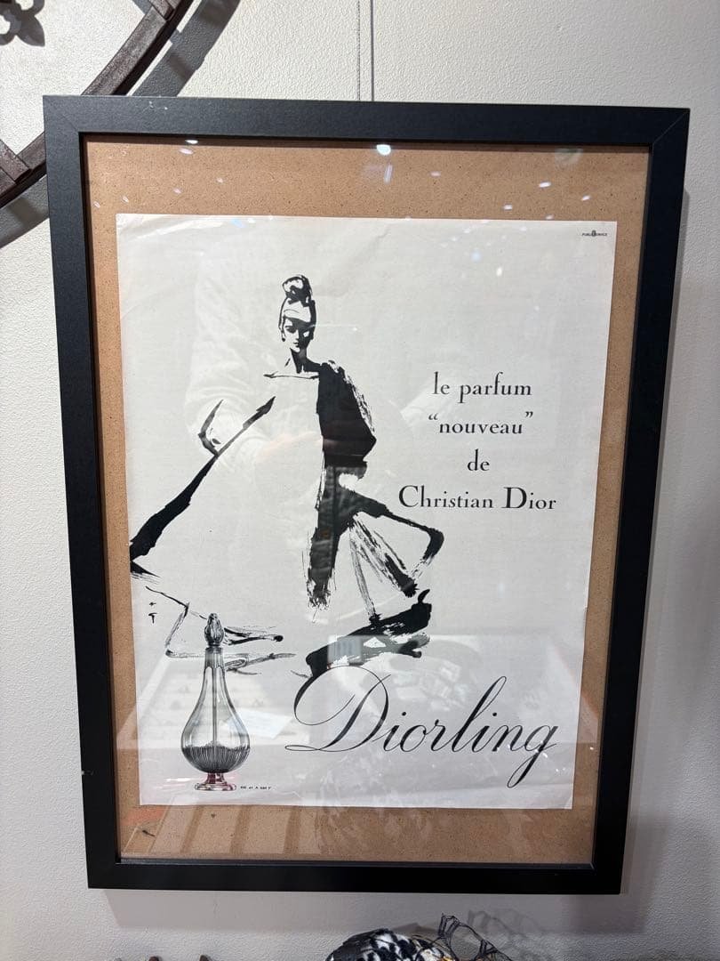 Diorling Christian Dior ヴィンテージ広告