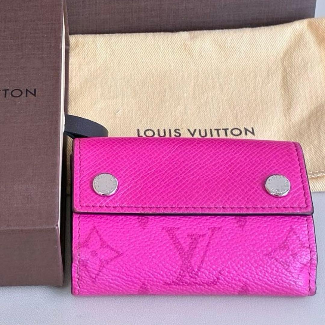 【正規品美品】ルイヴィトン ディスカバリー コンパクトウォレット　タイガラマ