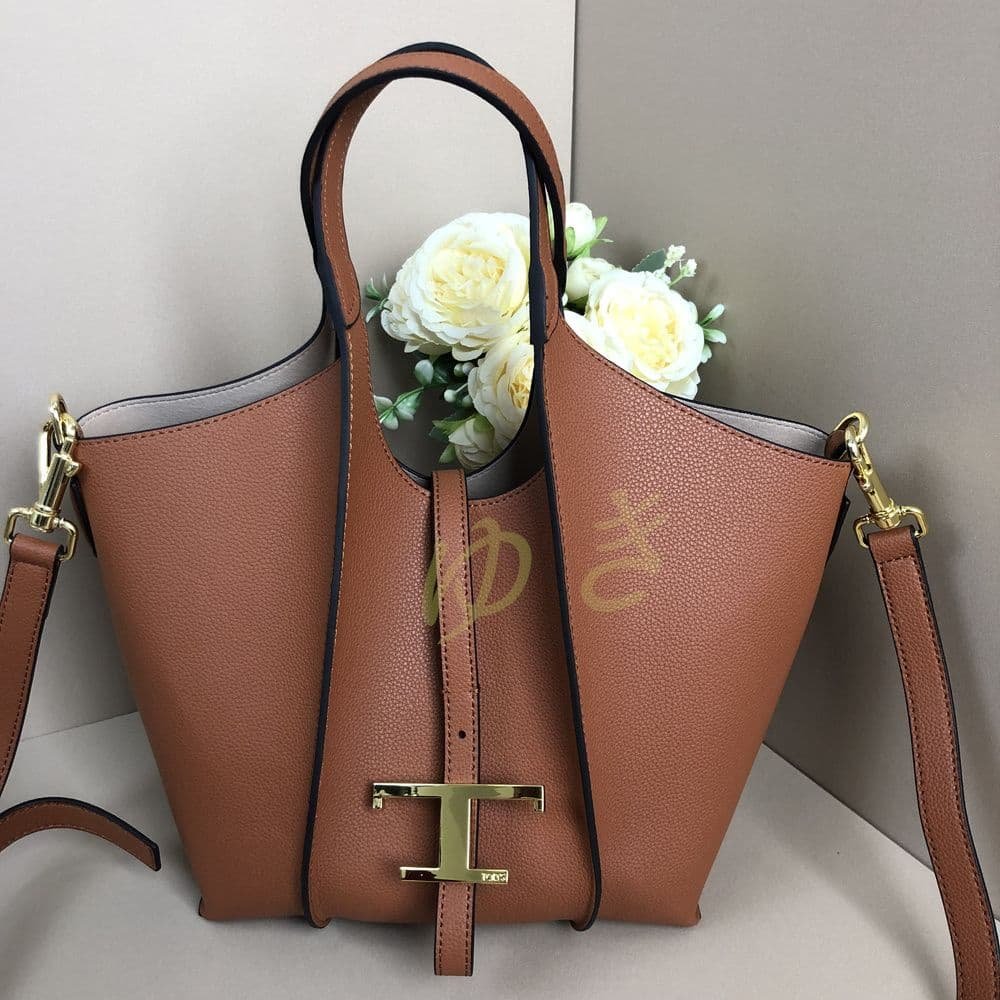 T タイムレス　レザー　トートバッグ トッズショルダーバッグ
